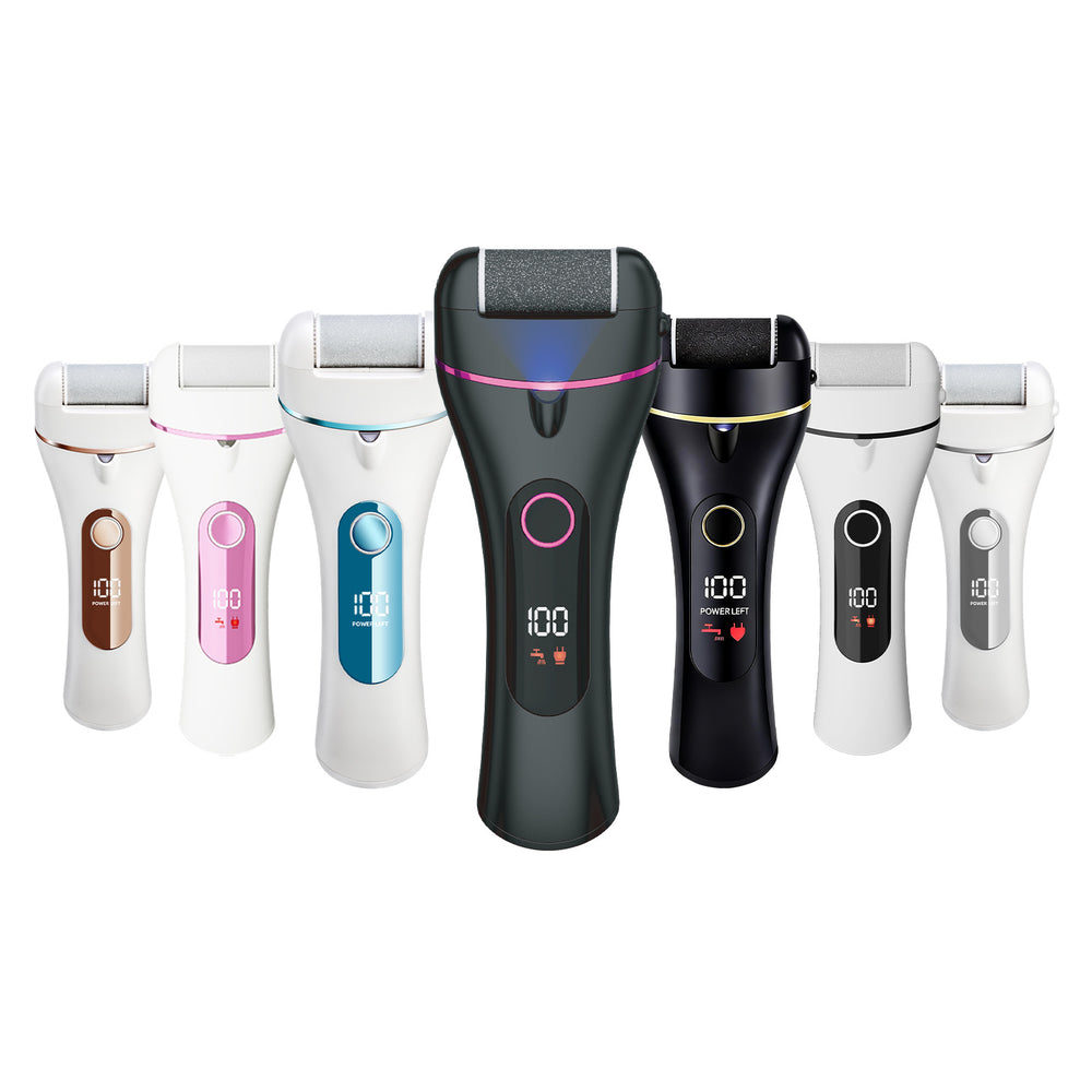 New arrival cross-border electric foot grinder to remove dead skin and calluses, full body washable pedicure machine, digital display for home pedicure skin grinding machine