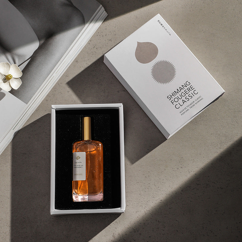 Shimang golden quicksand perfume summer sakura gift box niche fragrance floral fragrance classy perfume suit cross-border