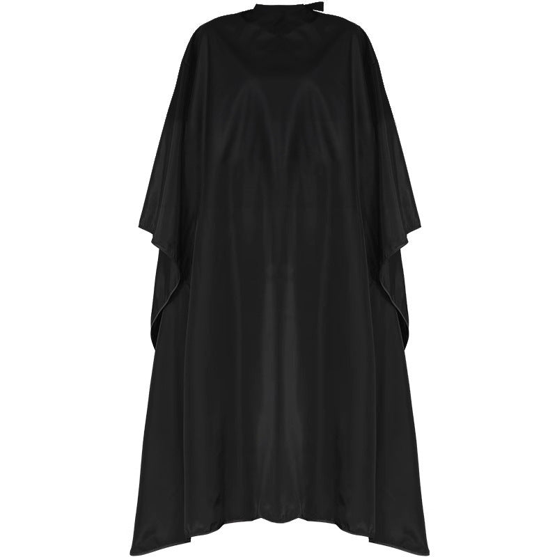 Customizable logo barber cape - hair cutting cape for barbershops & home use - non-stick hair drape