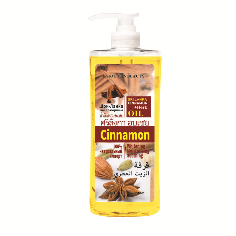 turmeric oil 1000ml, kojic acid oil, facial & body tea tree massage oil, massage & spa, cross-border wholesale
