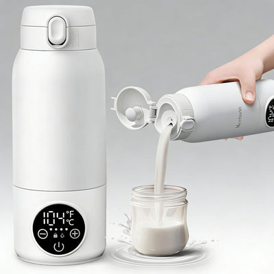 Tiktok hot-selling cross-border wireless thermostatic baby bottle warmer for on-the-go formula preparation