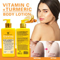 moisturizing lotion vc & turmeric body lotion skin moisturizing, translucent, blackening and firming body lotionexport