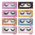 European and american false eyelashes 3dstereo hangable long and thick mink hair eyelashes one piece wholesale soft hair eye tail