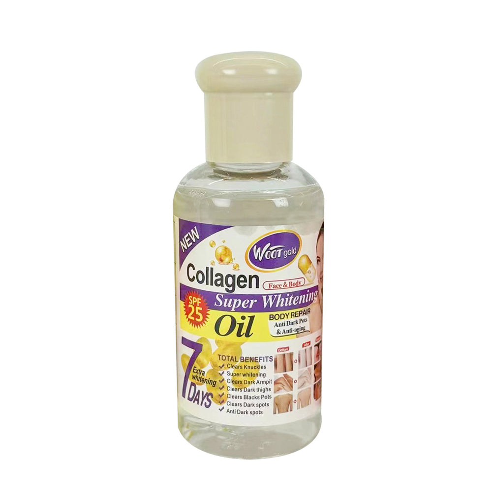 exclusive turmeric essential oil collagen vitamin e vegetable oil facial body hair care massage oil 75ml
