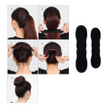 Best selling five-piece suit hair curler sponge quick ball hair accessories hair comb k-style hair pulling needle centipede hair curler