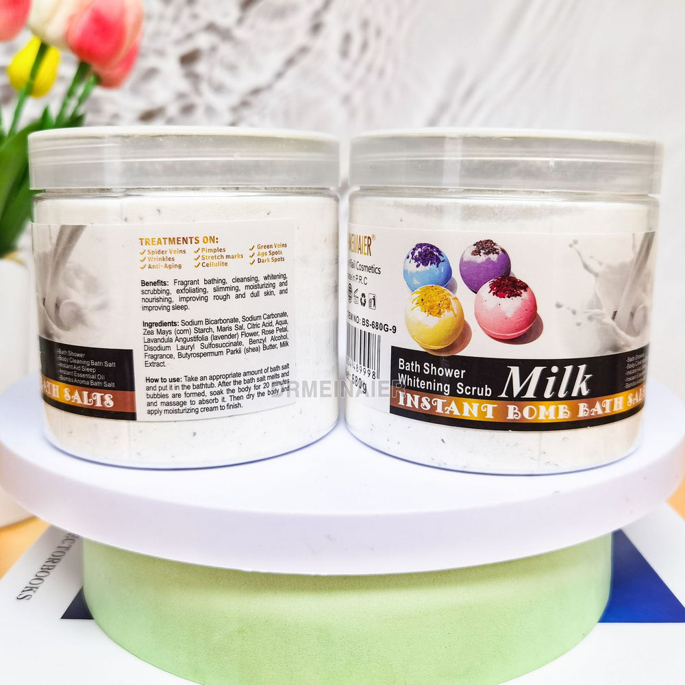 explosive petal bath salt ball bath ball nourishing and moisturizing skin instant bath salt bath ball bath powder 680g