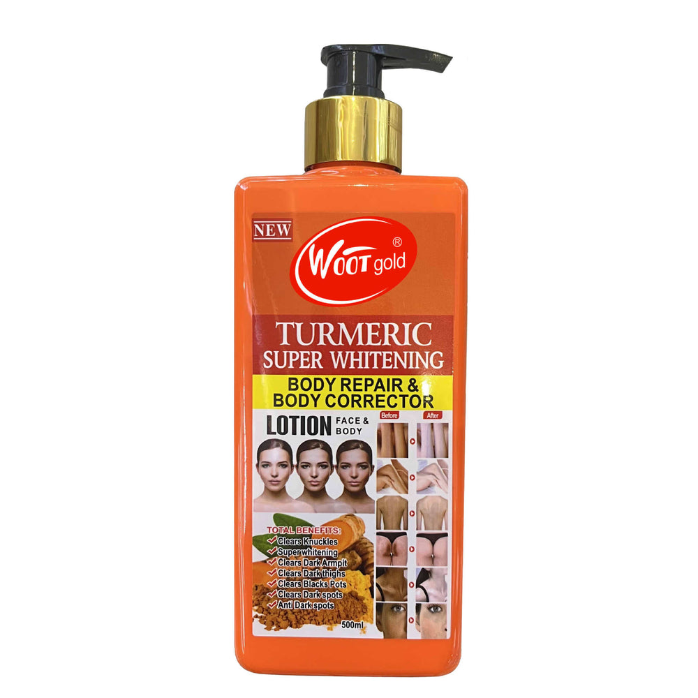 turmeric body lotion body lotion brightening, nourishing, firming and moisturizing lotion 500ml