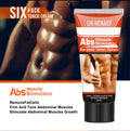exclusive abdominal muscle cream fitness shaping heating men's care enhanced skin tightening whole body 60g foreign trade wholesale