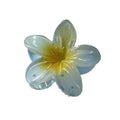 Summer romantic plumeria shape cross-border hair clip for women fashion in flower hair clip back of head hair accessory clip