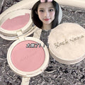 Black nana cat fun soft mist single color blush natural nude makeup vitality girl low saturation matte contouring rouge