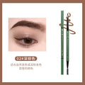 Xixi waterproof long-lasting double-ended eyebrow pencil, ultra-fine head, extremely small triangular roots, clear wild eyebrows, no smudging