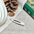 Acetate cut out hair clip long oval makeup clip casual side bangs clip duckbill clip hair accessories fashionnew arrival