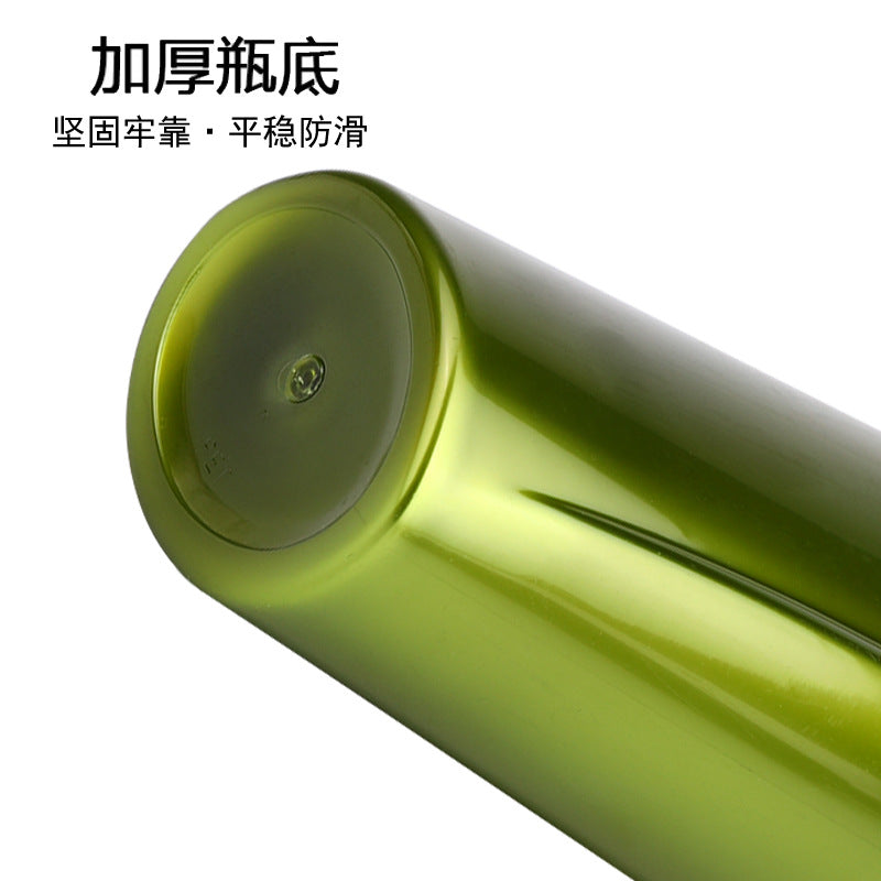 Washing and care bottles 400/600ml cosmetic plastic pet empty bottles lotion shower gel shampoo bottles