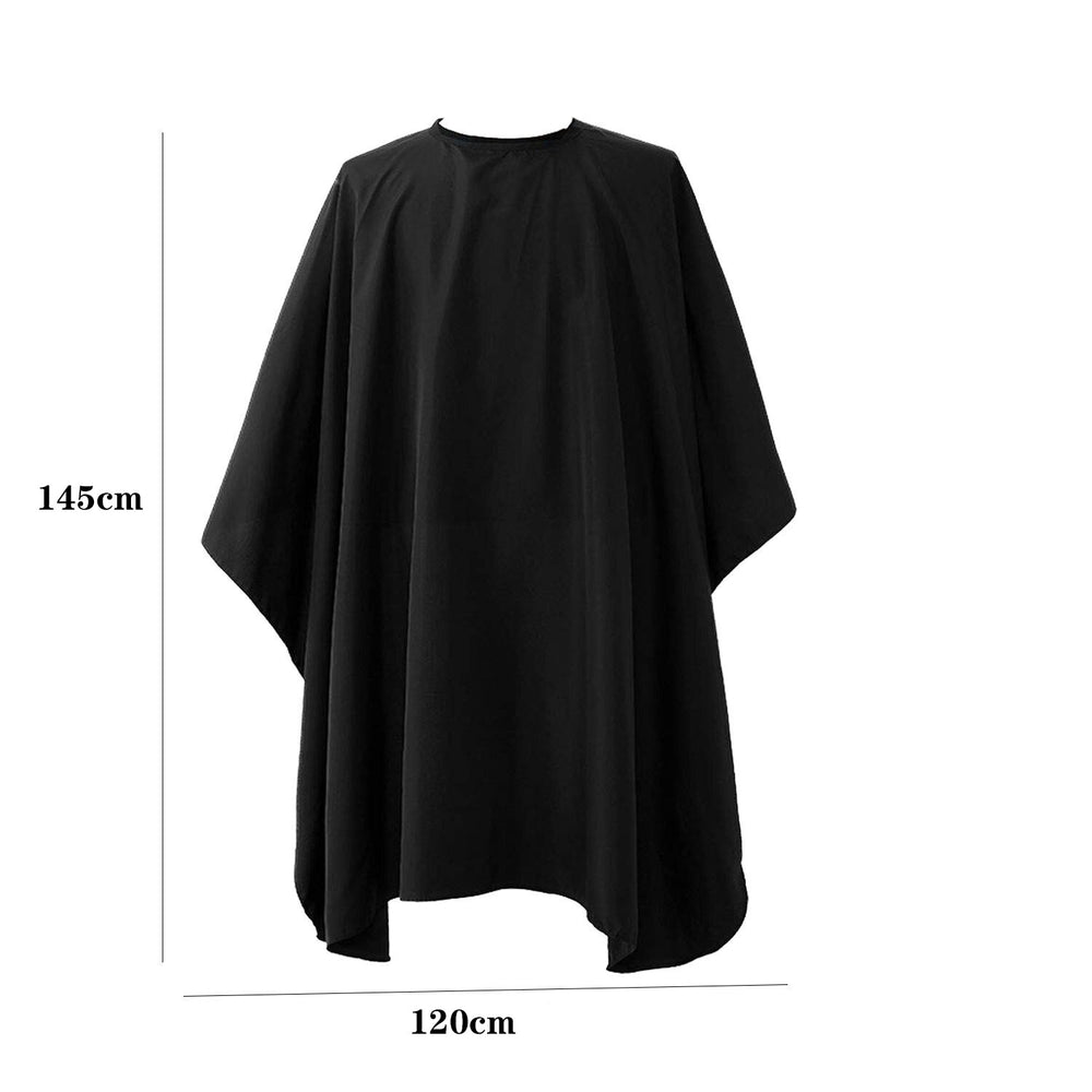 hot-selling large size 120*145 thickened hairdressing cloth hair cutting printing black hairdressing apron hair dyeing shawl