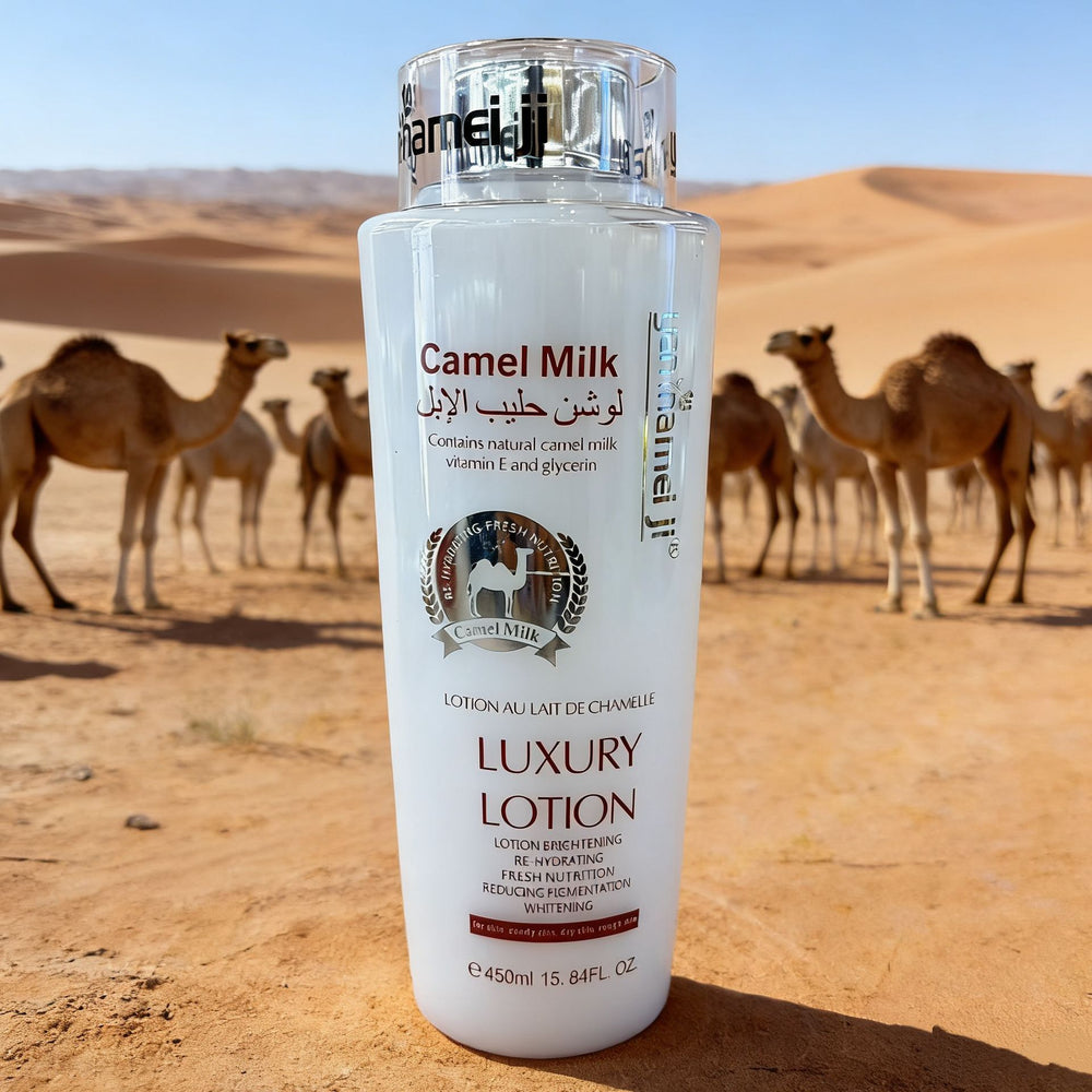 camel milk saves skin lotion vitamin e brightening hydrating moisturizing body lotion 450ml foreign trade