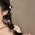 Acrylic casual heart small clip elegant bangs clip classy hair clip women's summer side clip headwear
