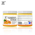 Turmeric body scrub - exfoliating bath salt for deep cleansing and skin rejuvenation