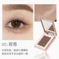 Makeup novo hengyao rongguang single color eye shadow powder pearlescent flash fine shimmer stereo brightening highlighter powder multi-purpose in one plate