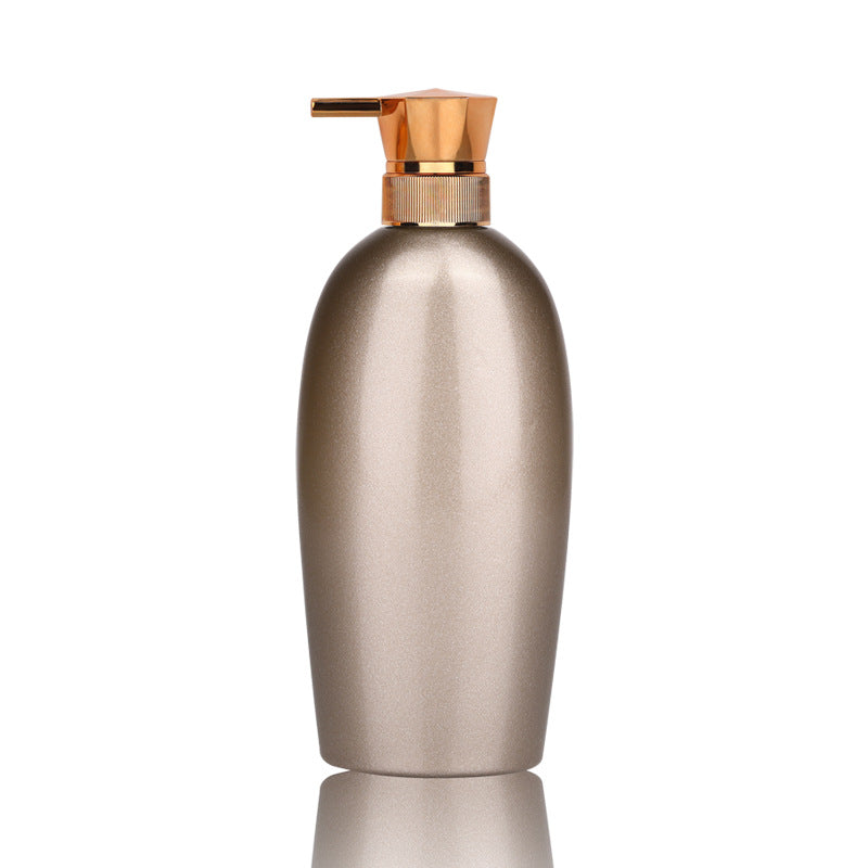 Lotion flat bottle press pet plastic empty bottle 600/800/1000ml shampoo and shower gel shampoo bottle