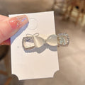New cat's eye bow alligator hair clip - women's high-end side/front bangs clip