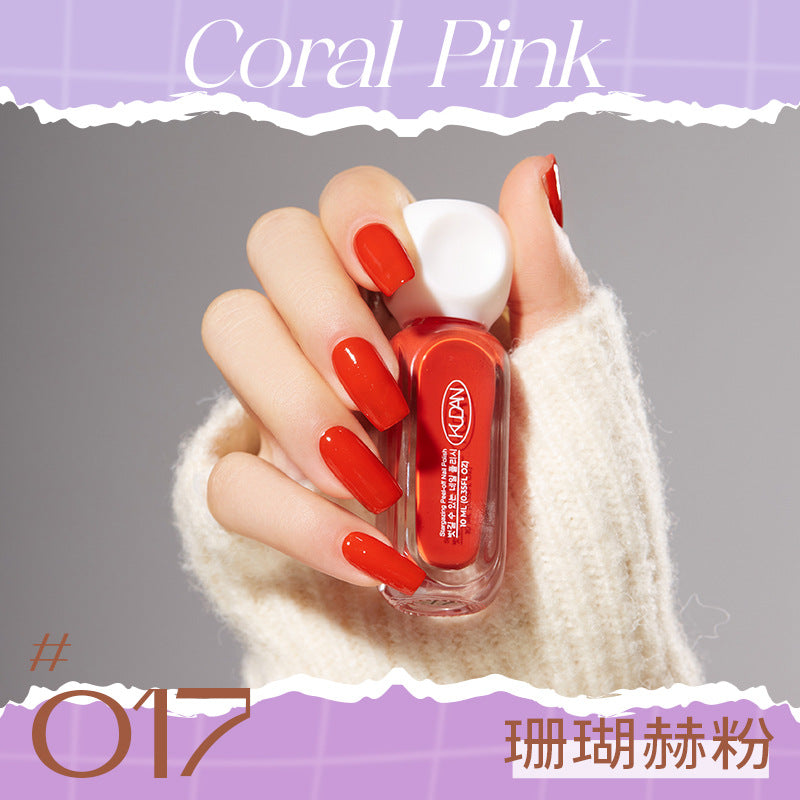 Kudan/kudan nail polish water-based peelable light fragrance 10ml nail polish new cross-border southeast asia hot style