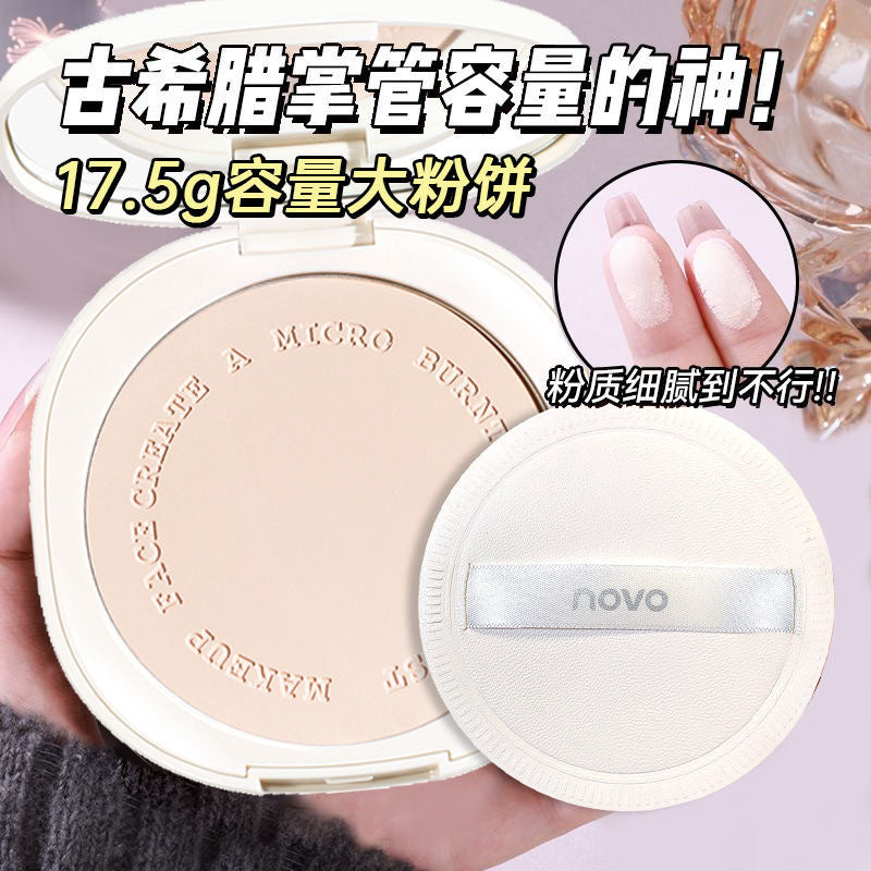 Novo matte finish powder - oil control, skin smoothing, concealing, long-lasting, waterproof, smudge-proof, non-caking setting powder