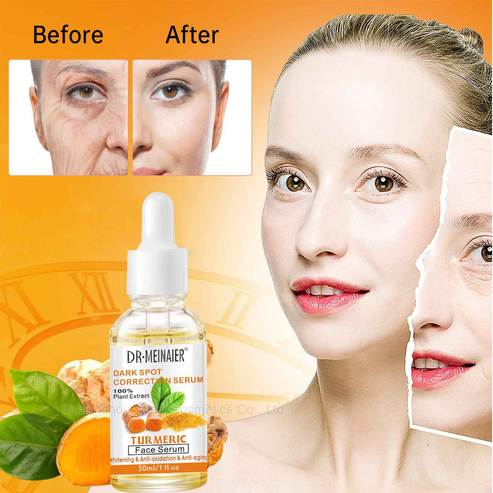 turmeric extract hydrating & firming facial serum with vitamin c & e - 30ml wholesale