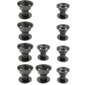 Factory direct mushroom hair curlers - silicone curlers with bell, damage-free sleep magic curls, opp packaging