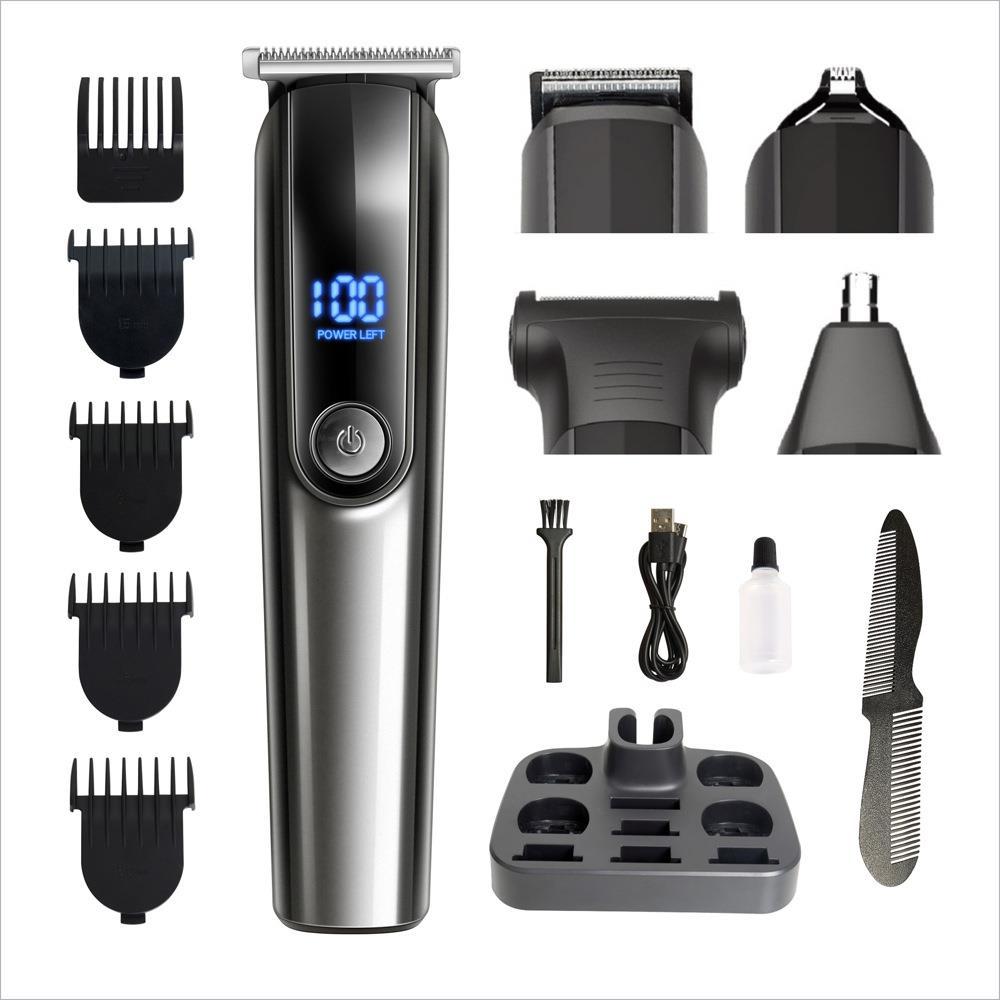 multifunctional hairdressing set rechargeable electric hairdresser amazon popular waterproof clipper oil head for home
