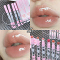 Jojo diary dream rabbit rotating lip pencil - hydrating, shimmering, mirror-like lip glaze - smudge-proof, whitening lipstick