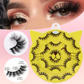 Nyx-27 (10 pairs of fried wool with fluffy layers, can be hung)