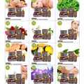 Meinair jasmine wooden box essential oil body facial spa head care revitalizing oil beauty salon wholesale 30ml