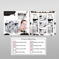 milk skin care kit soothing and repairing cleansing balm essence massage balm hydrating beauty salon factory direct sales
