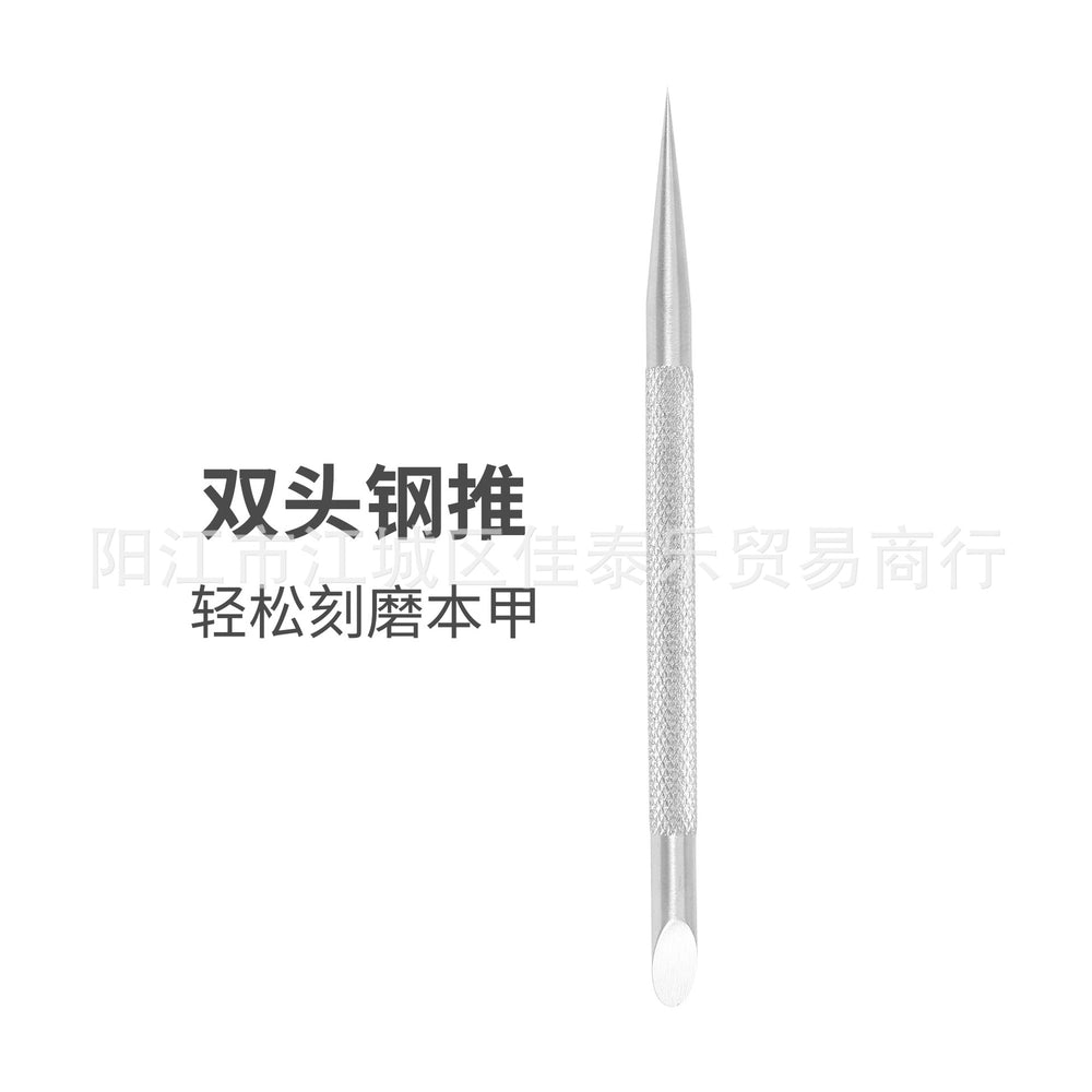 Manicure tools, orange wood sticks, nail removal sticks, beveled steel pushers, dead skin pushers, dot drills, dot flower pens, beech wood sticks, special nail removal tablets