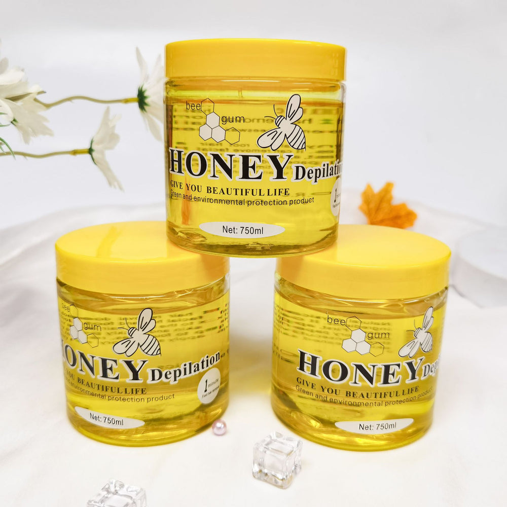 honey hair removal wax, beeswax, purifying gel, armpit, arm, leg, whole body, available for export wholesale 750ml