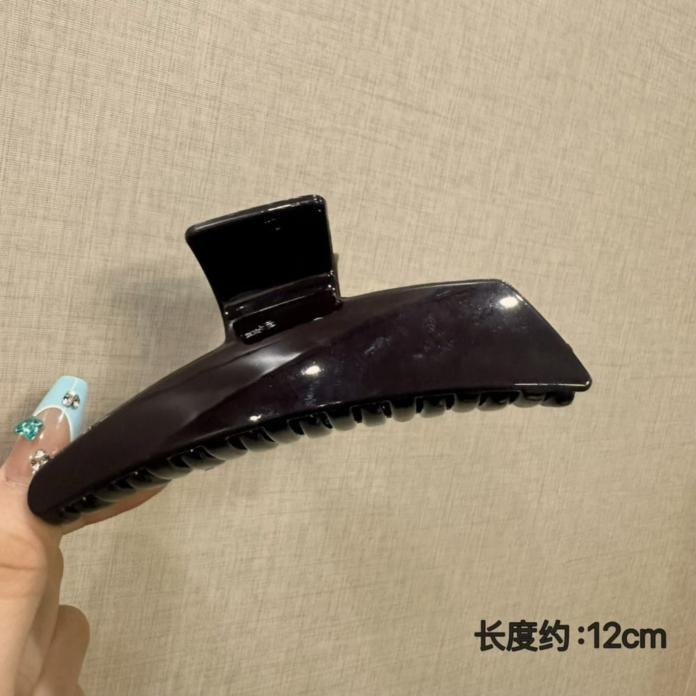 Frenchclassy polka dot golden gripper for women's back of head hair shark clip large elegance hairpin hairpin headwear