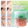 two-color flower fruit tea ice cream scrub sea salt scrub body scrub salt bath salt wet salt 650g wholesale