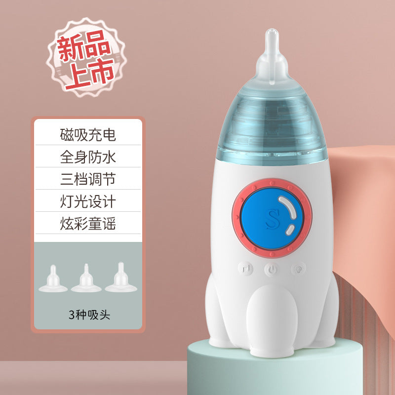 Baby nasal aspirator - electric nose cleaner for newborns, infants, and toddlers - cross-border supply