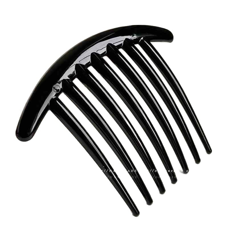 Retroclassy broken hair inverted comb hairpin leopard print bangs hair comb girl non-slip bangs comb casual hair top clip