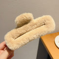 Plush square light brown-13cm