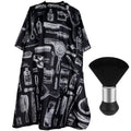 120*145 hairdressing cloth brush hair cutting apron hair salon hairdressing supplies hair dyeing shawl hair brush hair dyeing special