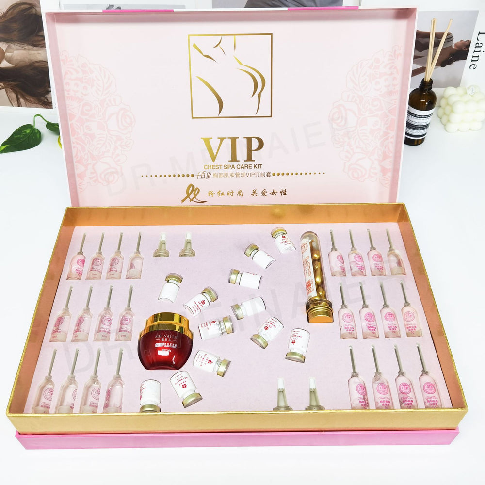 breast skin management kit beauty salon body massage care kit freeze-dried powder breast essence