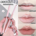 Sweet mint sunflower double-ended lip liner outlines lip shape, waterproof and not easy to fade lipstick bottom