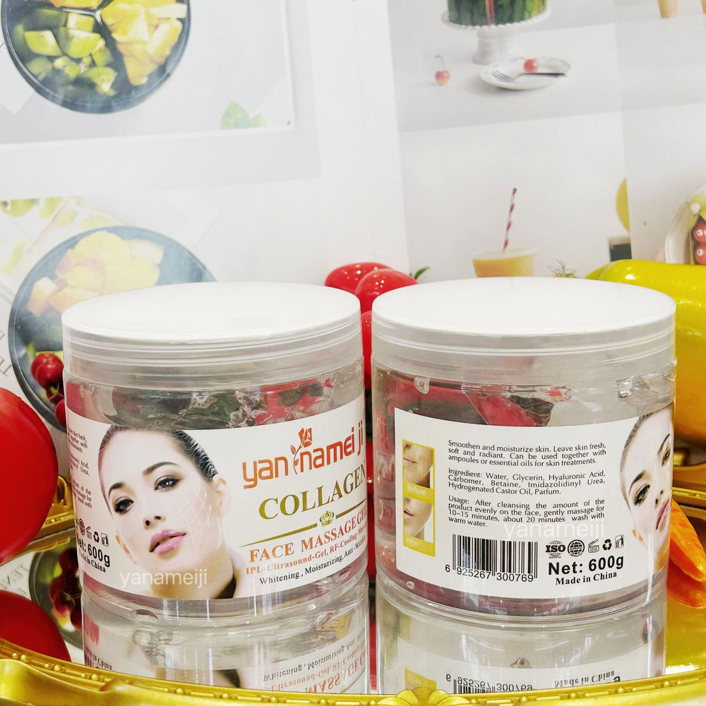 exclusive facial collagen gel hydrating, moisturizing and firming massage gel 500g export wholesale