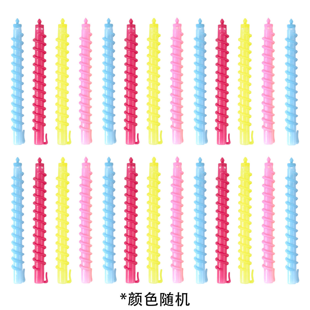 Screw bar hairdressing shop special perm screw bar size hollow cold perm screw bar wavy plastic screw bar
