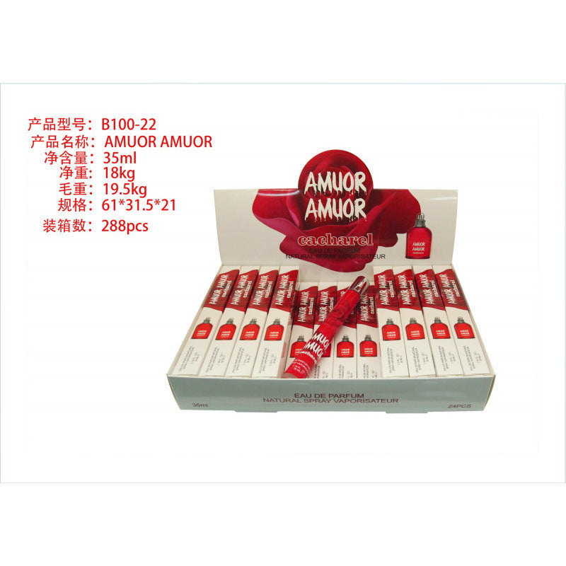 Bestselling 35ml sample perfume - trendy women's fragrance, long-lasting, light floral scent, cross-border e-commerce perfume sample