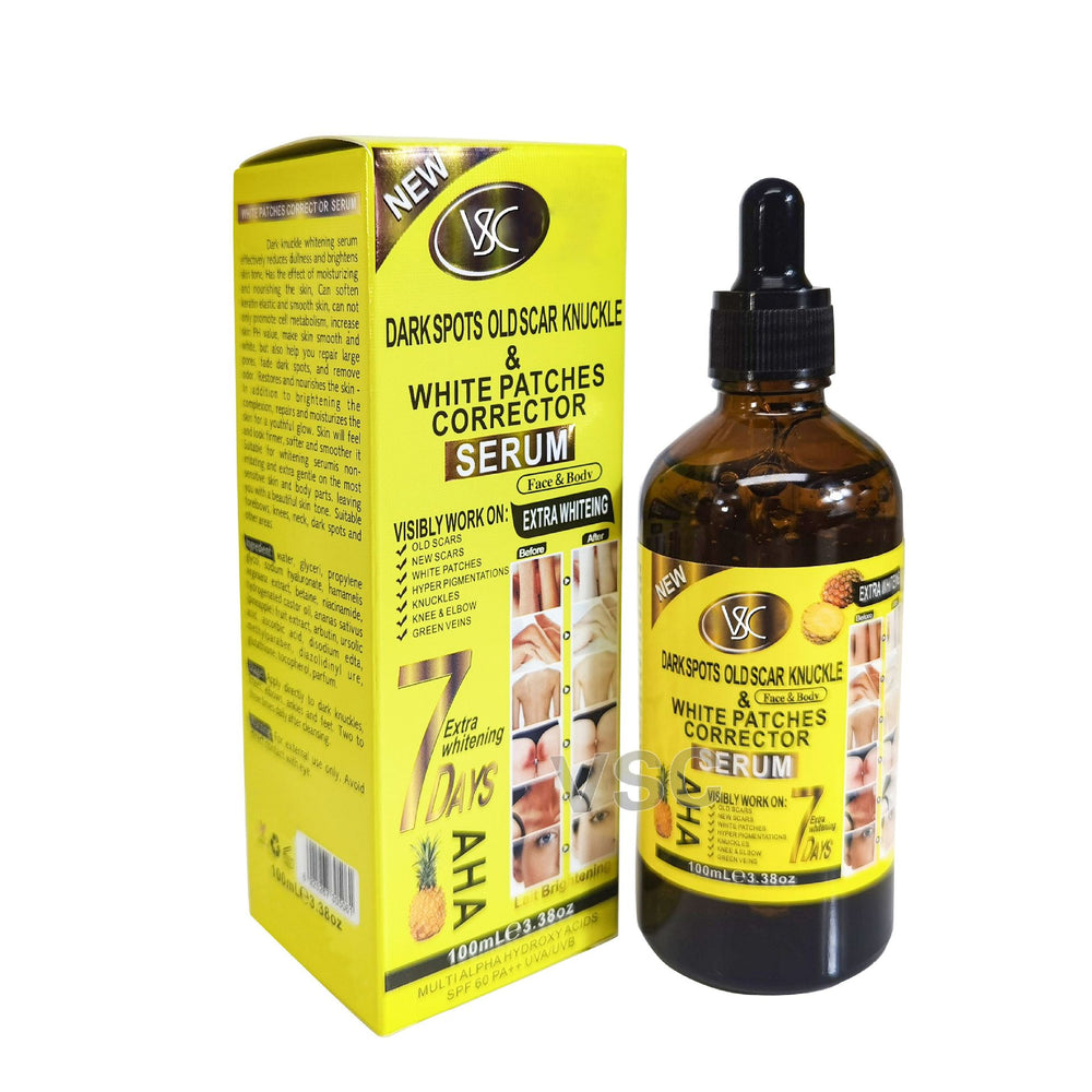 foreign trade 7-day pineapple repair essence to dilute melanin serum aha to remove blackness, brighten and correct original solution wholesale