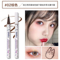 Novo colorful eyeliner for beginners: ultra-fine, soft bristles, waterproof, sweat-proof, long-lasting, smudge-proof liquid eyeliner