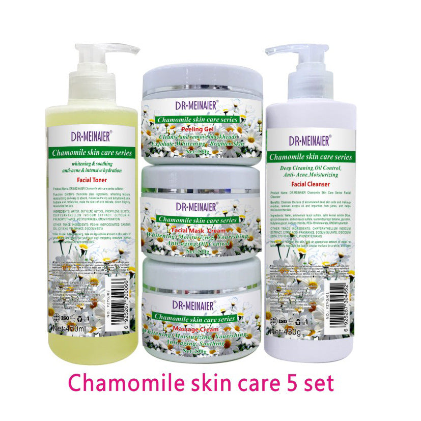 rose beauty salon skincare set - 5-piece massage skincare kit - wholesale for export