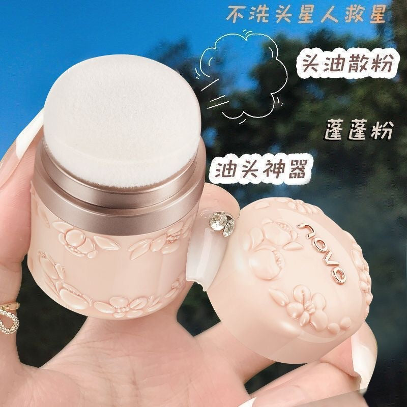 Novo feather-light fluffy hairline powder - long-lasting oil control, lazy hair, bangs, oil-absorbing, no-rinse volumizing powder